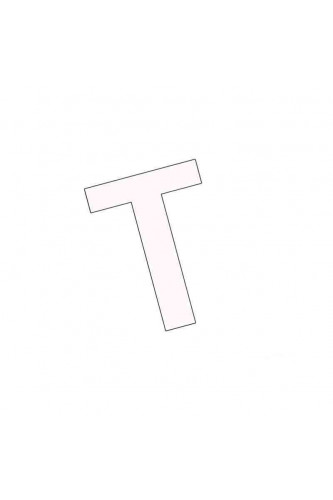 Раскраска Необыкновенная буква Т
