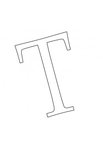 Симпатичная буква Т