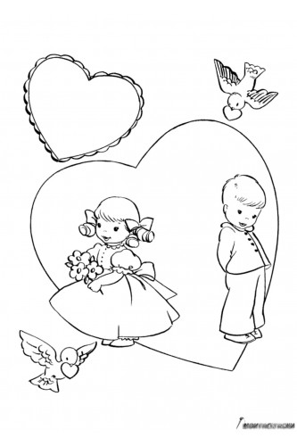День Святого Валентина для детей