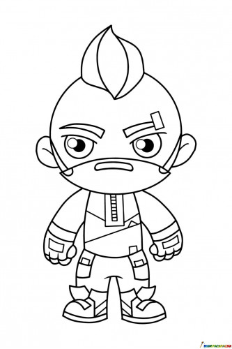 Фортнайт чиби Ронин