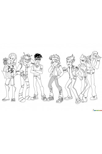 Парни Монстр Хай