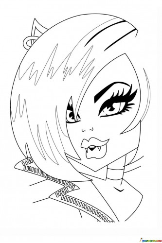 Портрет Клодин Вульф