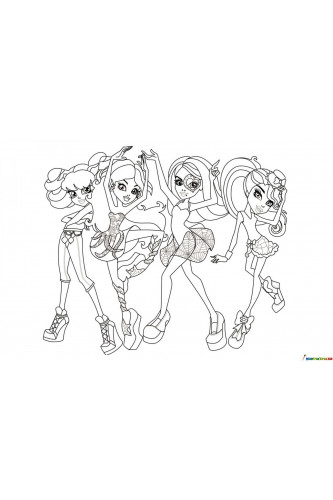 Танцы в Школе монстров