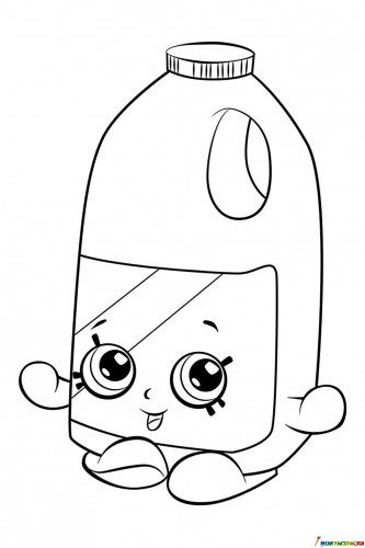 Шопкинс Молоко