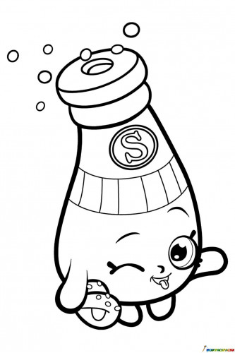 Шопкинс Салли Шейкс