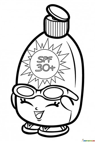 Шопкинс Солнцезащитный крем