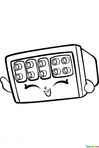 Шопкинс Стол Никки