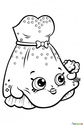 Шопкинс Свадебное платье