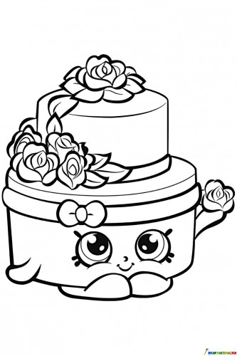 Шопкинс Свадебный торт