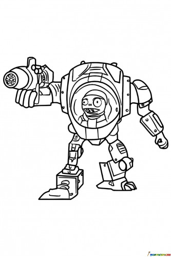 Робот зомби З-мех